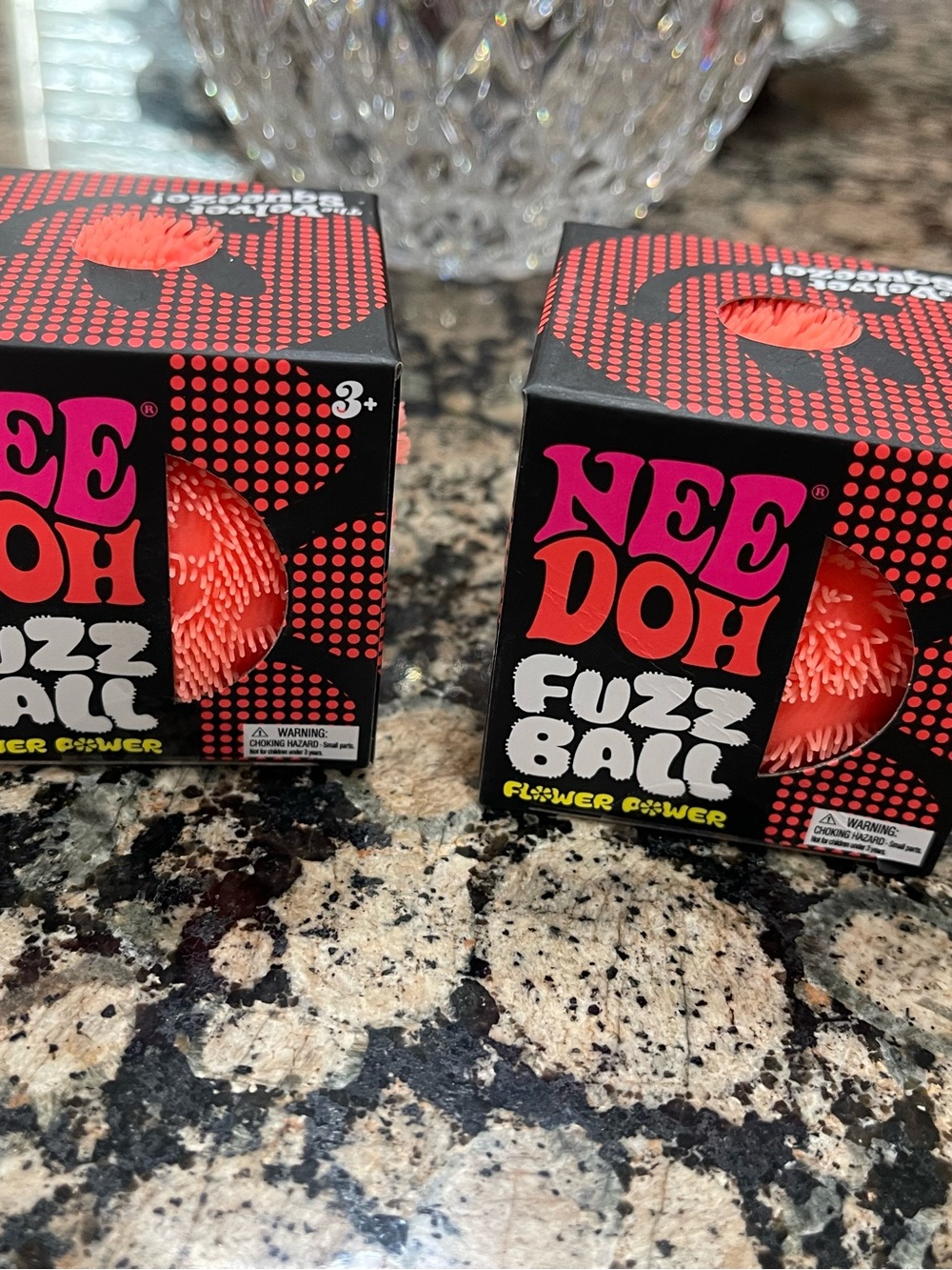 NeeDoh Fuzz Ball - Orange Stress Relief Ball